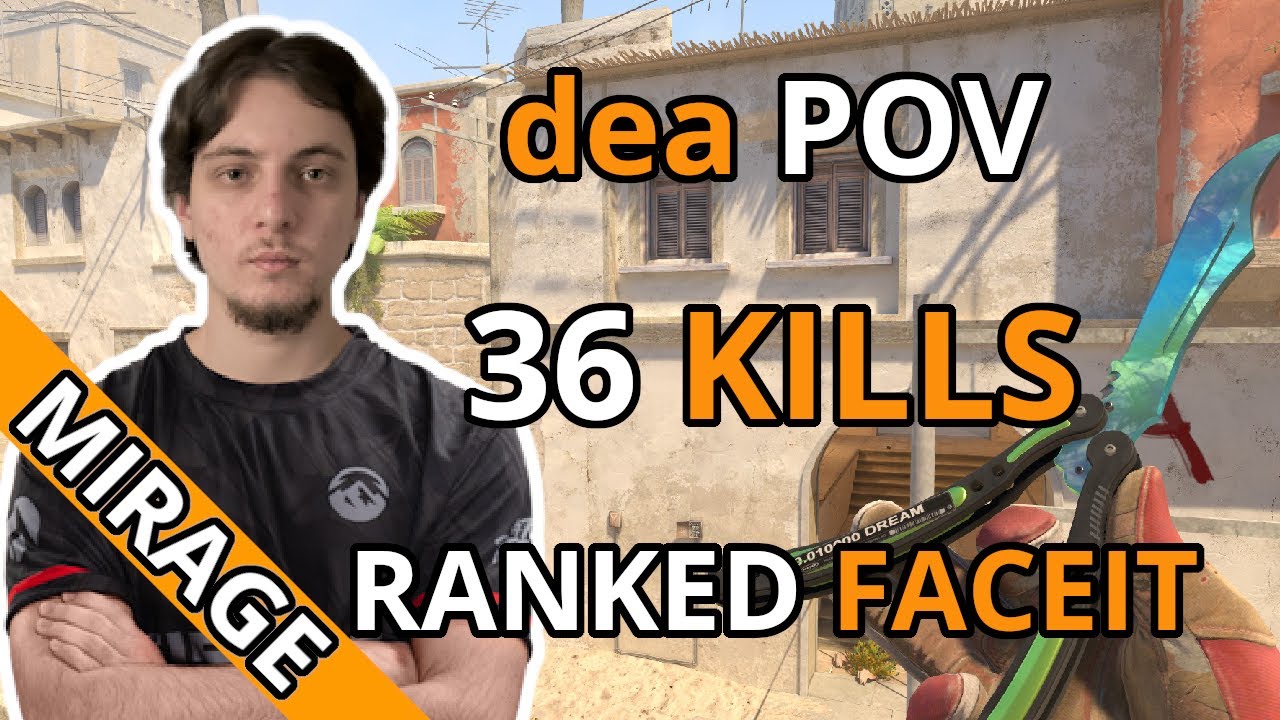 🔥WANT RANK 1? WATCH HOW THIS AWPER HITS INSANE HEADSHOTS 🔥 | dea POV | FACEIT RANKED