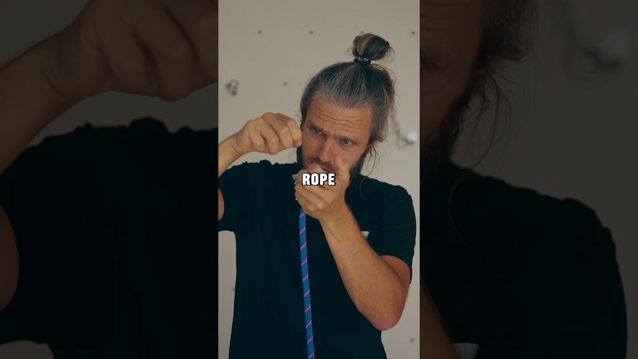 What happens to wet ropes? 🤔 💦watch the full video on @HardIsEasy channel