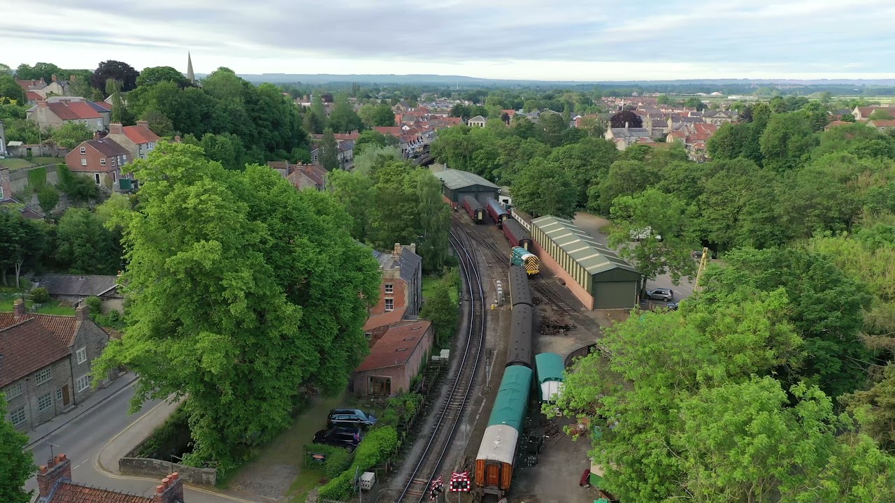 A drone adventure in the North York Moors, with North Yorks Railway