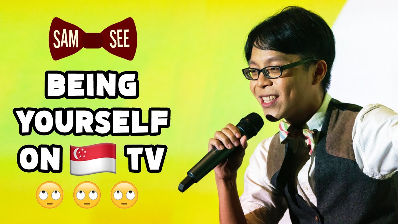 Sam See - Being Yourself On Singapore TV