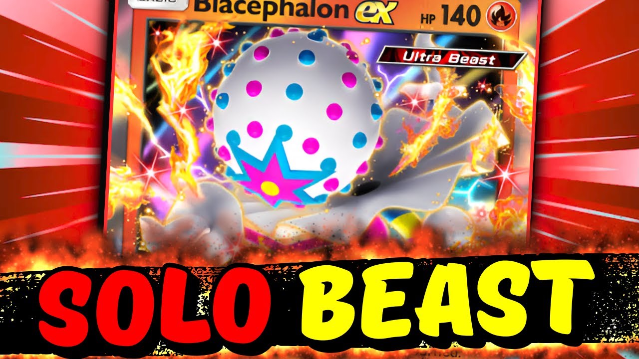 BLACEPHALON EX + 18 TRAINERS = ABSOLUTE MAYHEM | Pokemon TCG Pocket