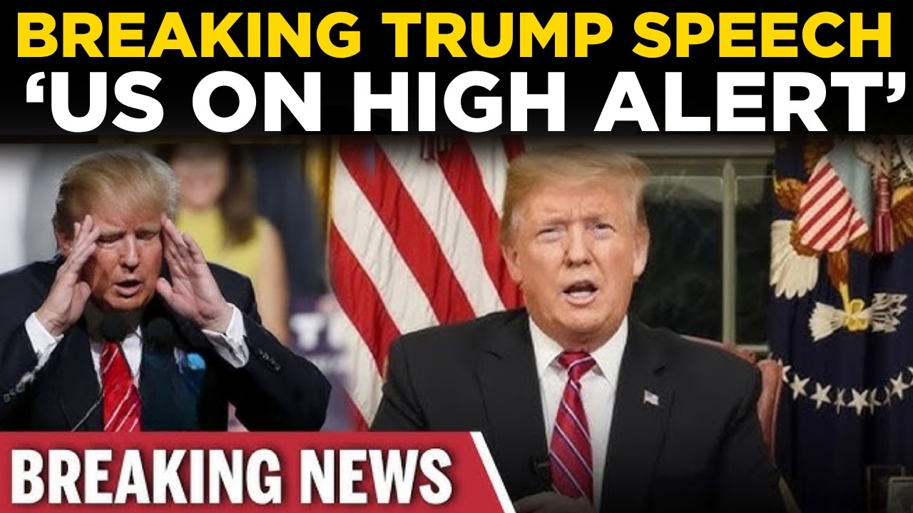 Trump LIVE: Donald Trump's Big Claim Puts World On Alert | Trump Speech LIVE | US Breaking News LIVE