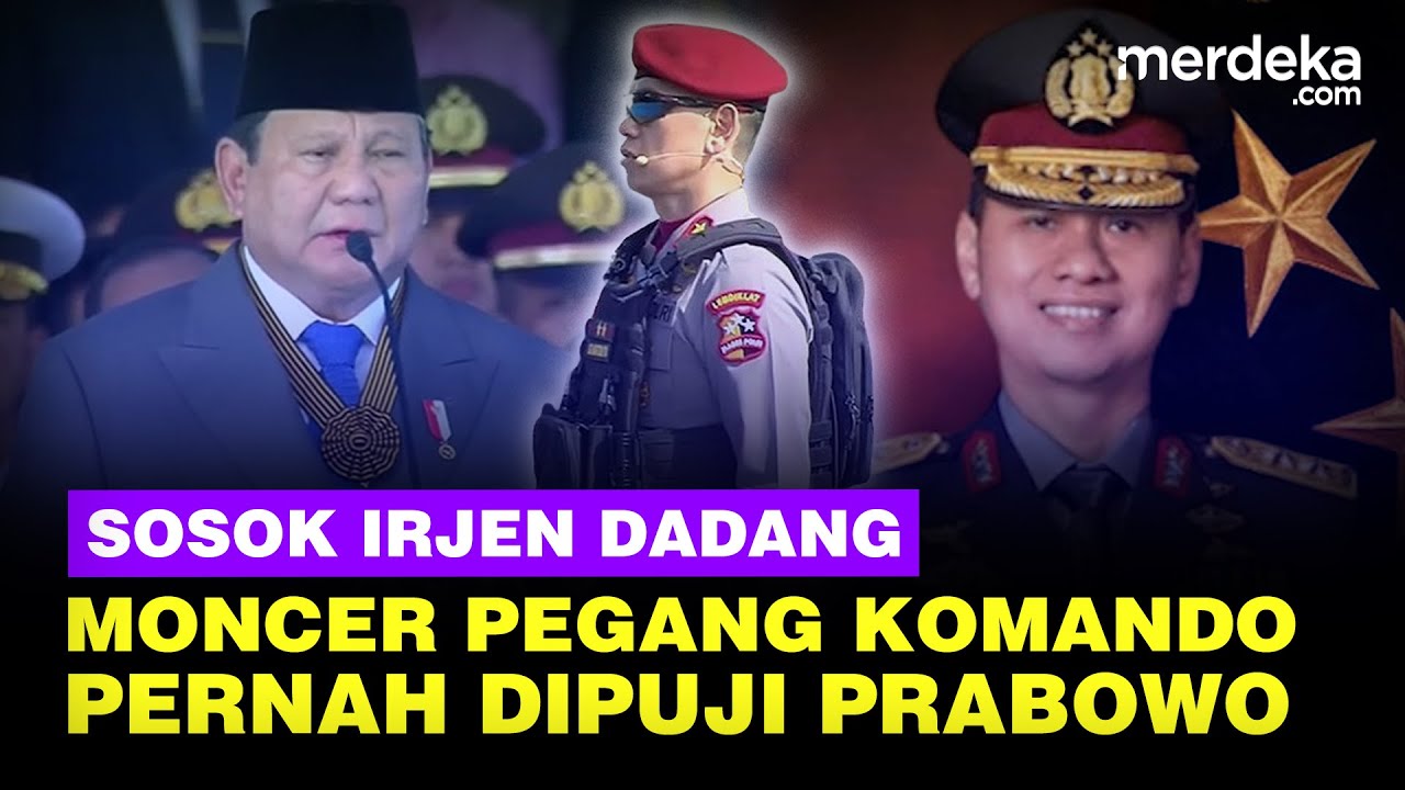 Pernah Disuruh Prabowo Menghadap, Irjen Dadang Moncer Kini Jadi Kapolda Maluku