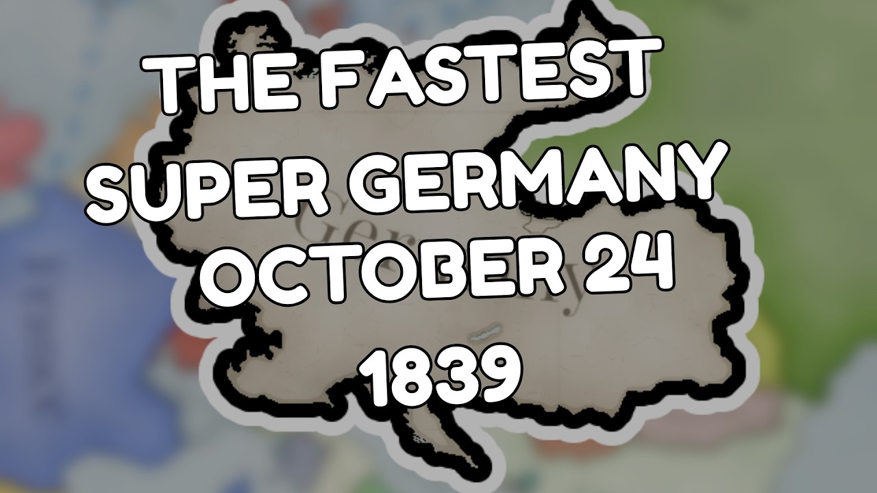 Breaking the super germany record for the 5th time in victoria 3