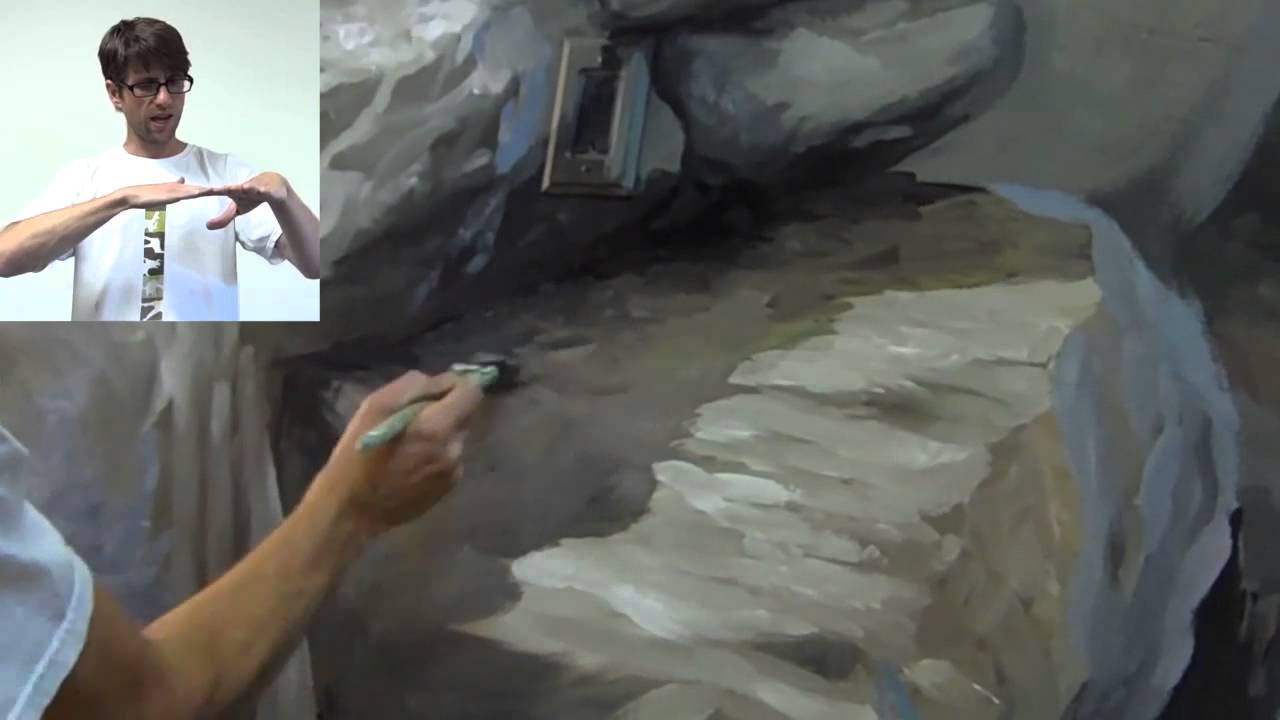 How to Paint Rocks and Boulders