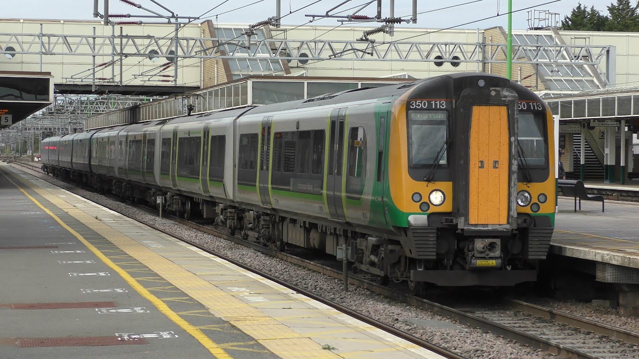 (4K) Trains at Milton Keynes Central 28/9/20