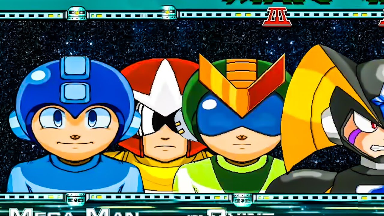 Mega Man: Robot Master Mayhem (PC) - ALL VERSUS SCREENS