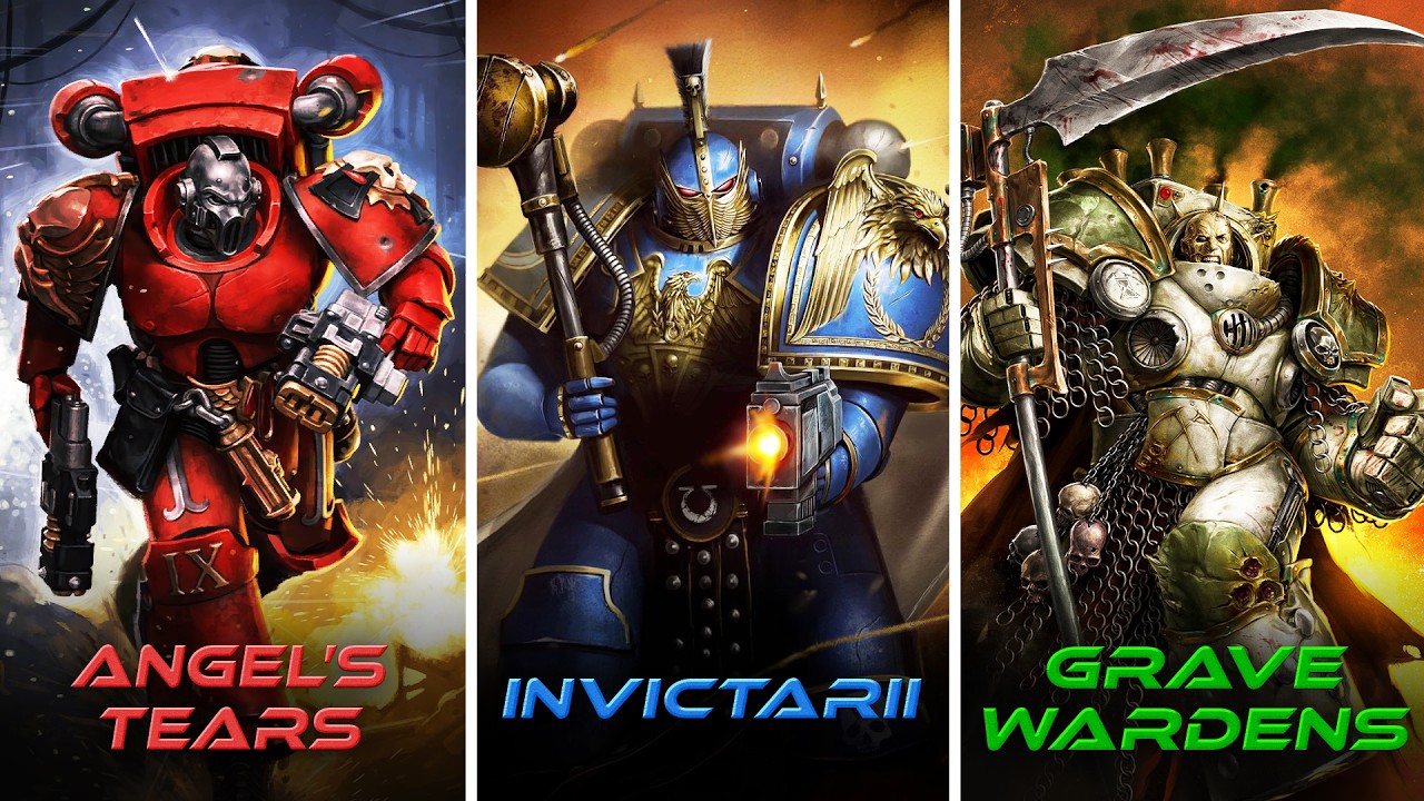 EVERY Space Marine Legion's Most Elite Units Explained!