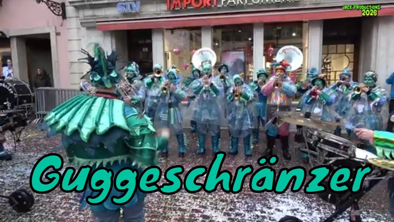 Solothurner Fasnacht 2026, Guggenmusik, Guggeschränzer