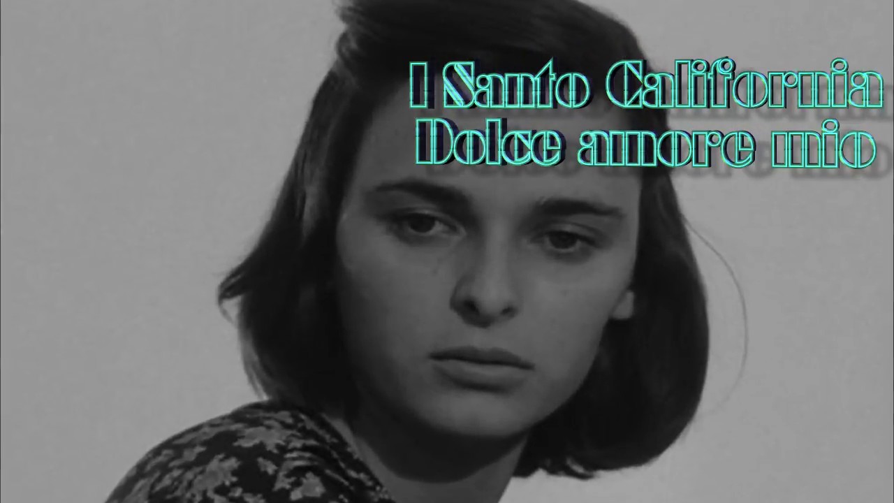 I Santo California. Dolce amore mio con testo Video Mario Ferraro