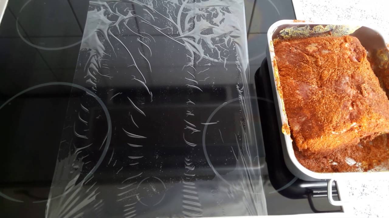 Geräucherter Schweinenacken vom Kugelgrill mit Kirschholz Chips I Tet´s BBQ