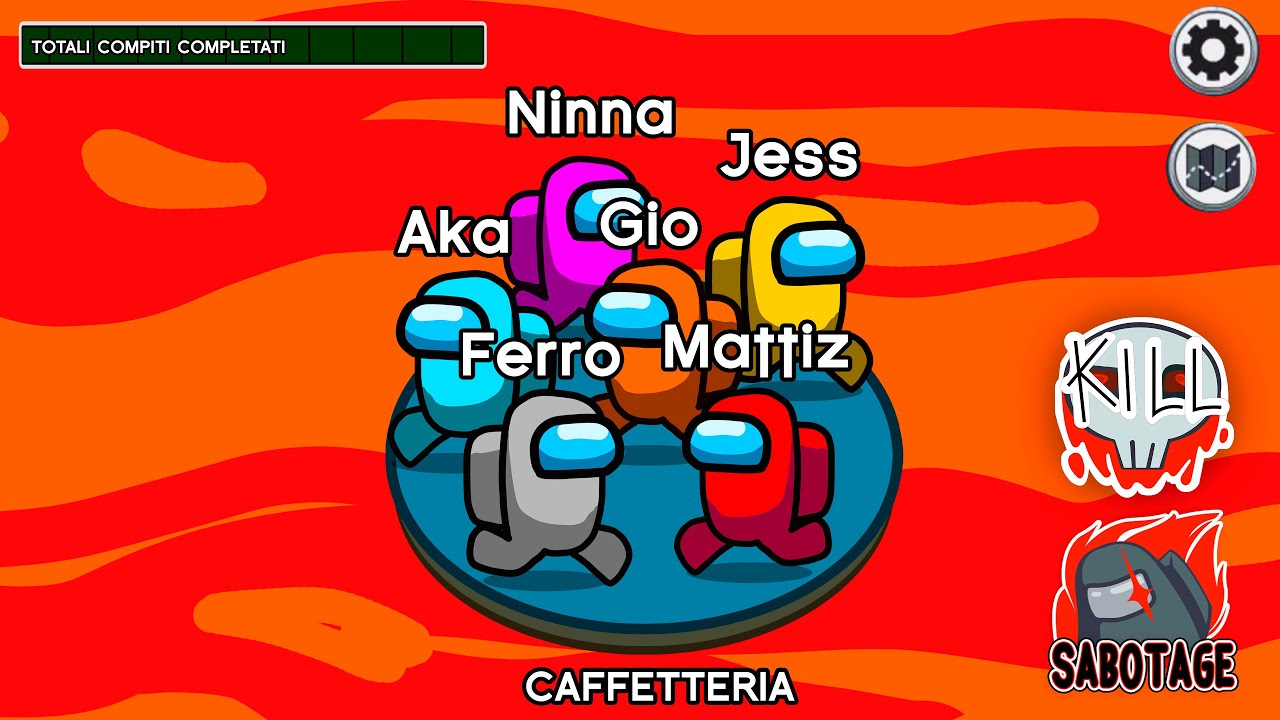AMONG US, MA IL PAVIMENTO È LAVA!! *Mod FLOOR is LAVA*