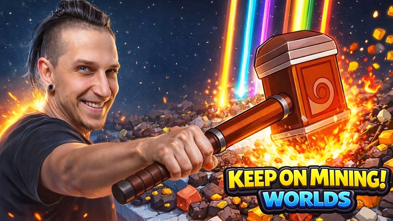 🔥 Я ПОЛУЧИЛ МОЛОТ БОГА ГРОМА! | Keep on Mining! - Worlds #3