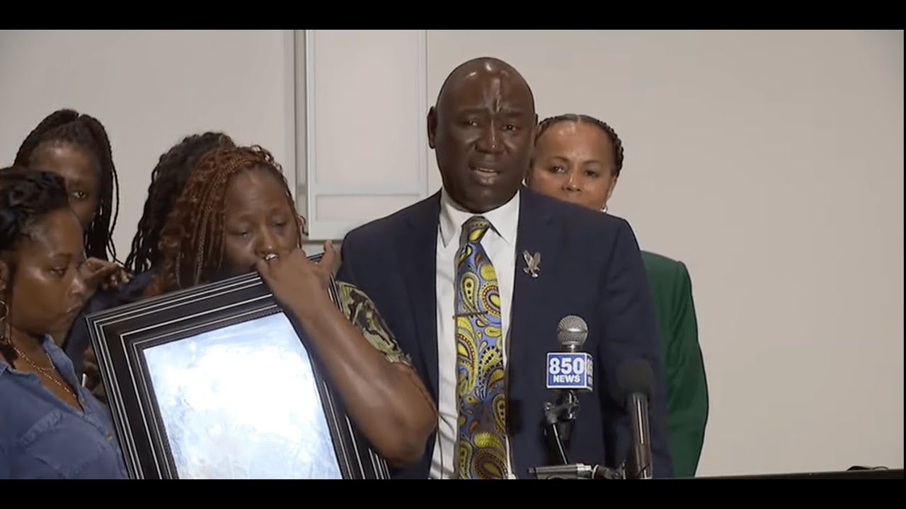 Ben Crump speaks on US airman fatally shot by deputy