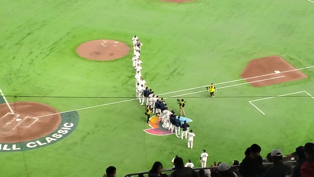 2026.03.08 侍ジャパン勝利