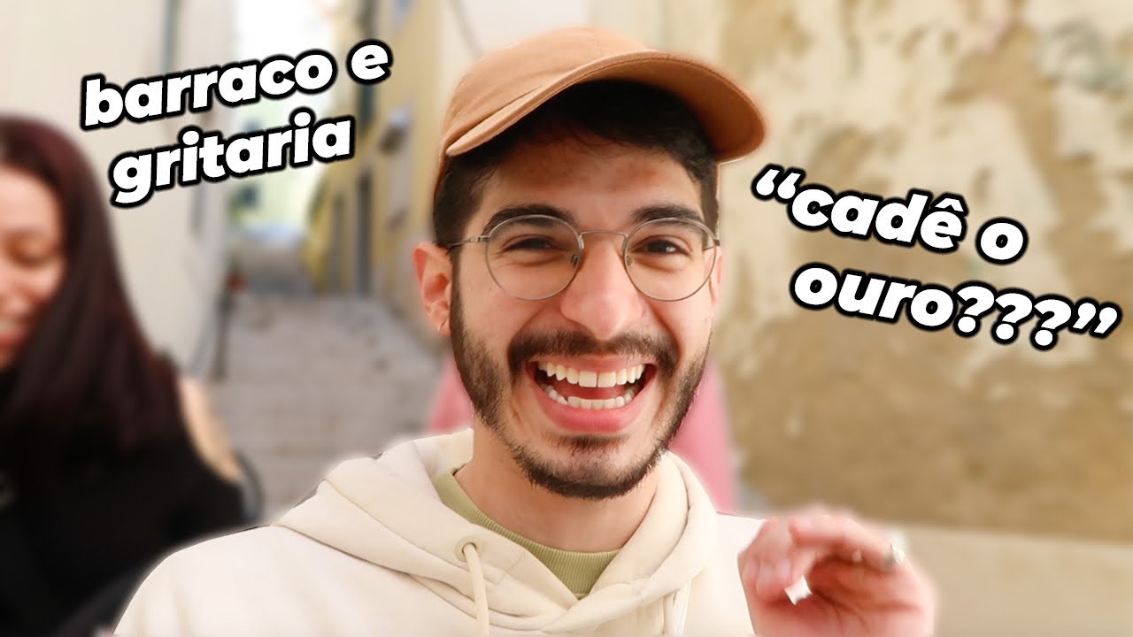 FUI EM PORTUGAL BUSCAR O OURO DE VOLTA *gritaria e confusão*