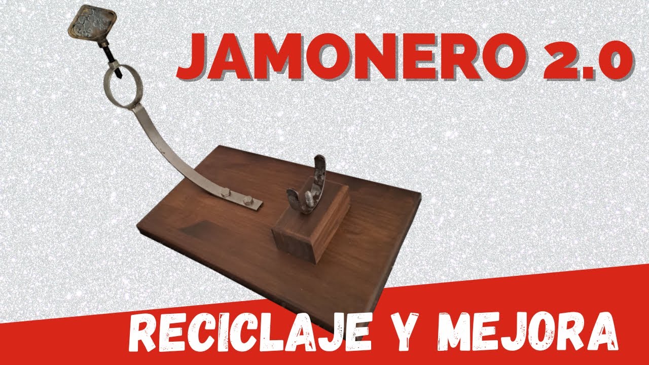 Como Mejorar tu Jamonero viejo y darle una segunda vida ♻ #reciclaje