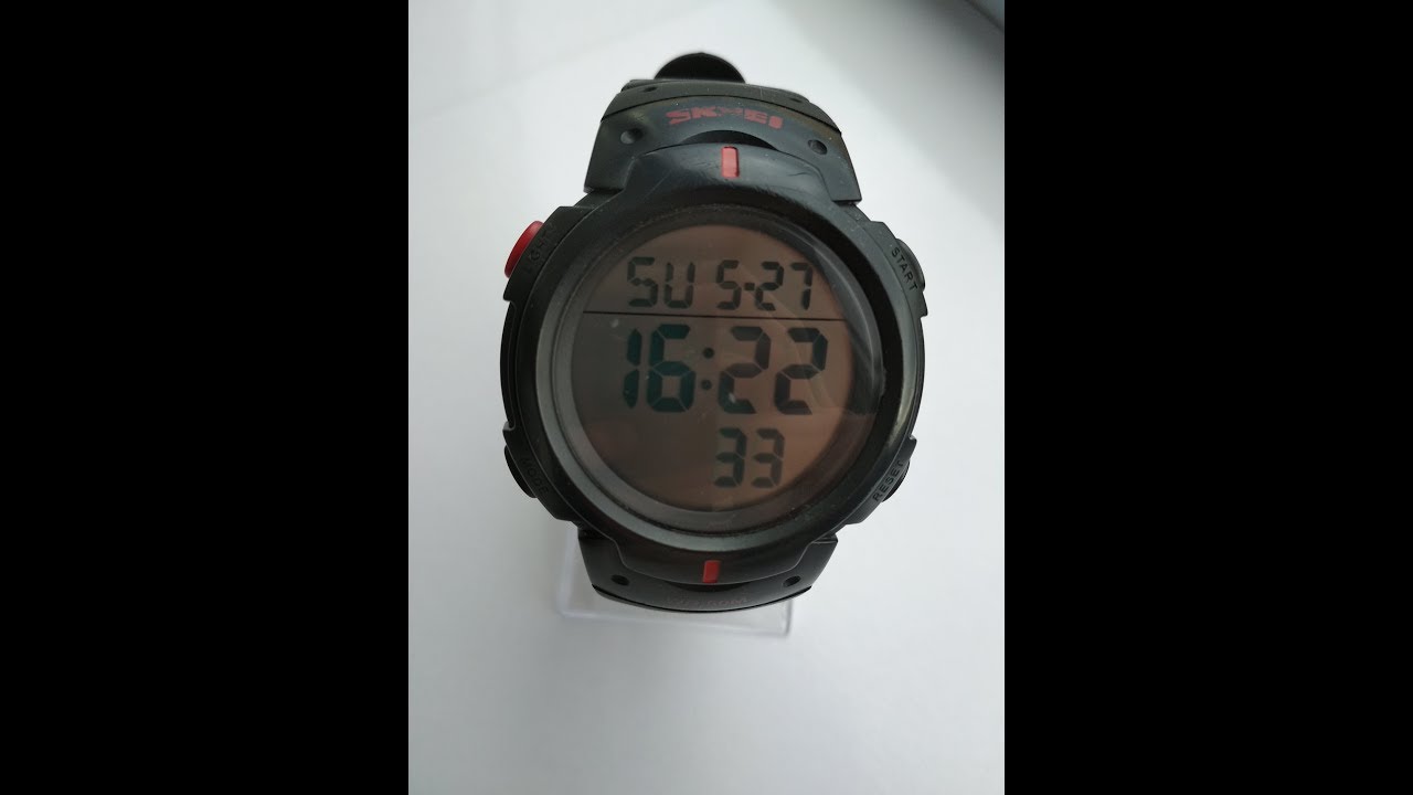 Часы Skmei 1068 после года использования