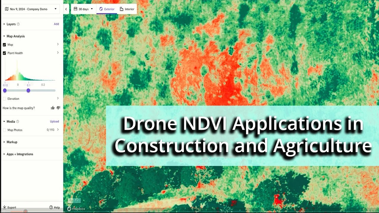 How NDVI Drone models Transform Construction and Agriculture