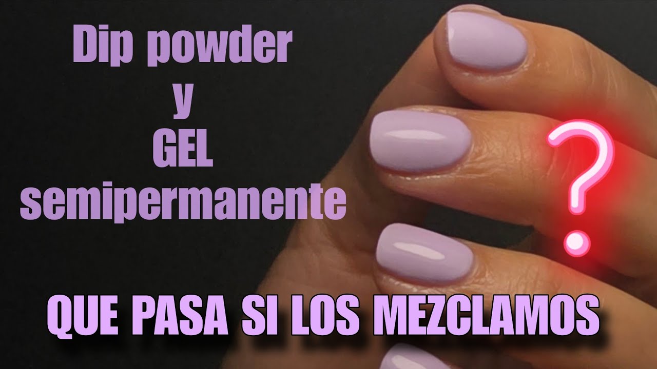 EL VIDEO MAS ESPERADO DEL DIP/LA MEZCLA QUE TODOS VAN A USAR/TECNICA HÍBRIDA #fypシ゚viral #nails 