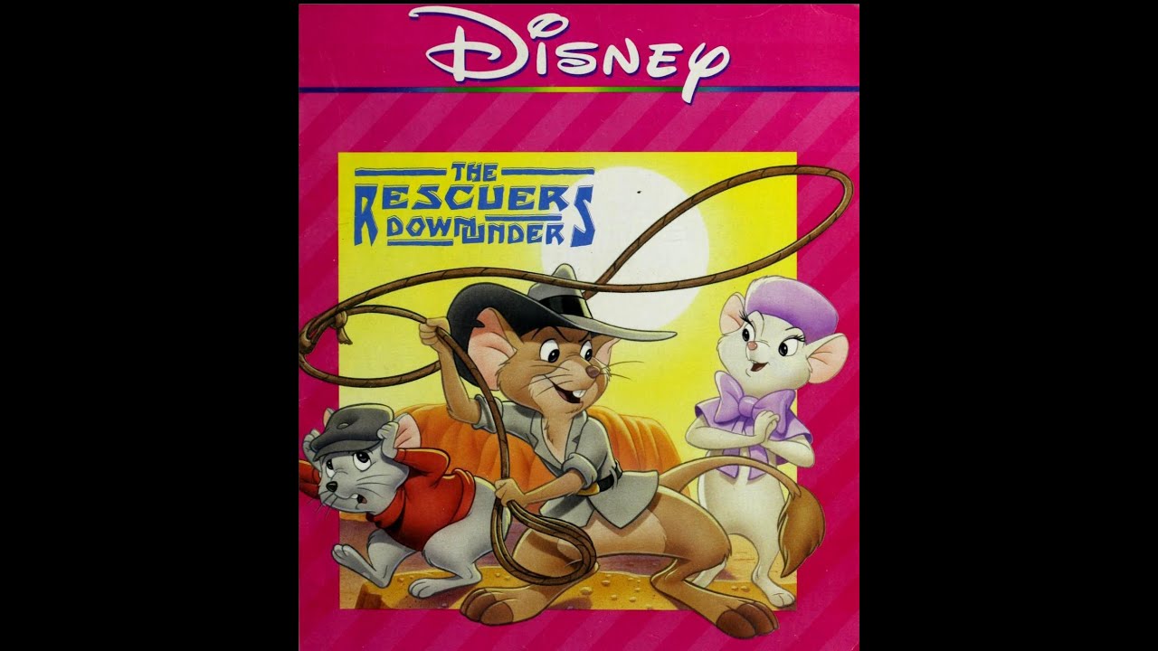 Disney Rescuers down under read along