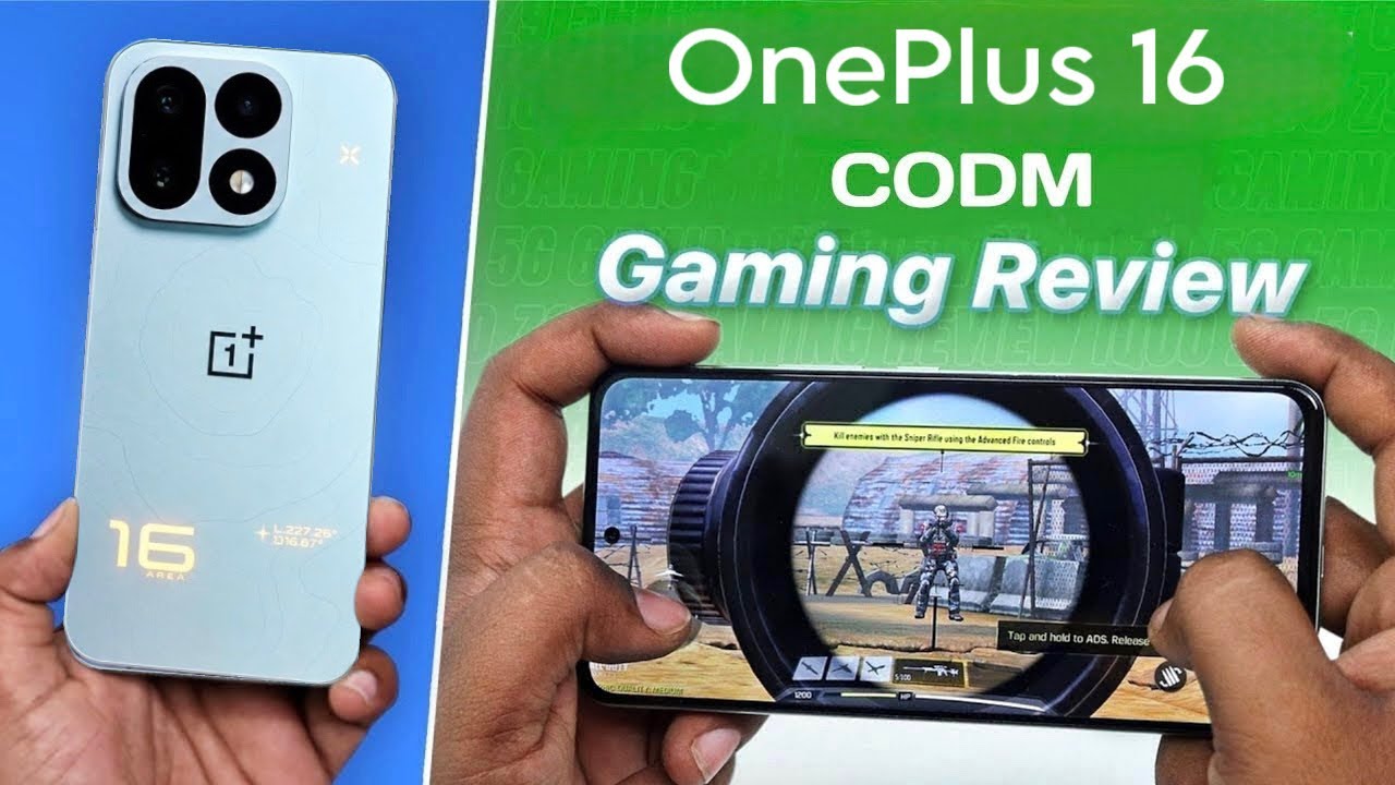 OnePlus 16 Codm Test | OnePlus 16 Call Of Duty Mobile Test | OnePlus 16 Gaming Test | OnePlus 16 