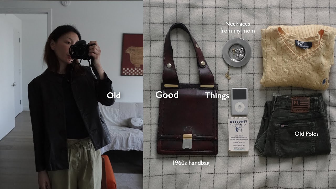 옷장 정리ㅣOld Good Things 빈티지 폴로와 기억이 담긴 물건들