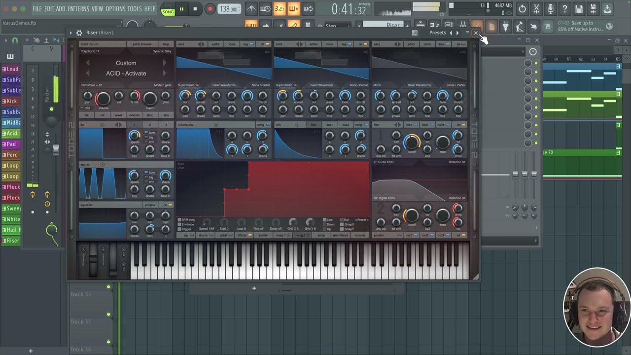 Icarus 3 Sound Design - Complex Pitch Riser