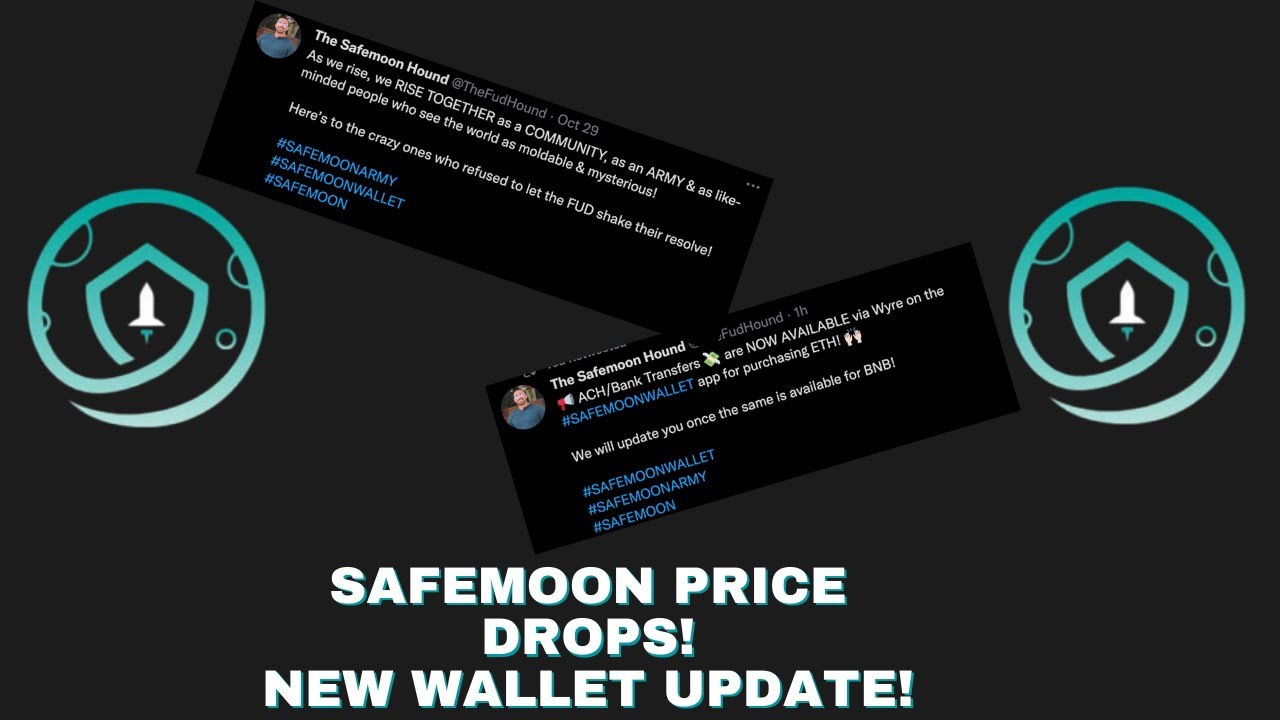 SAFEMOON PRICE DROPS RIGHT BEFORE NEW SAFEMOON WALLET UPDATE!