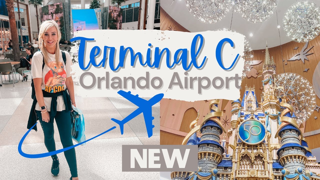 Exploring the BRAND NEW Terminal C at Orlando International Airport | Tour & Info