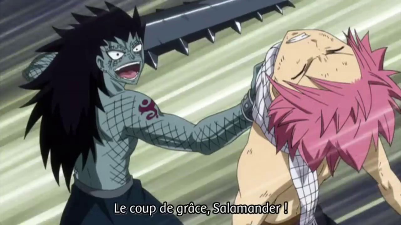 AMV fairy tail - natsu vs gajeel