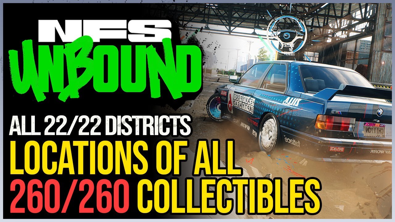 Need for Speed Unbound All Collectible Locations