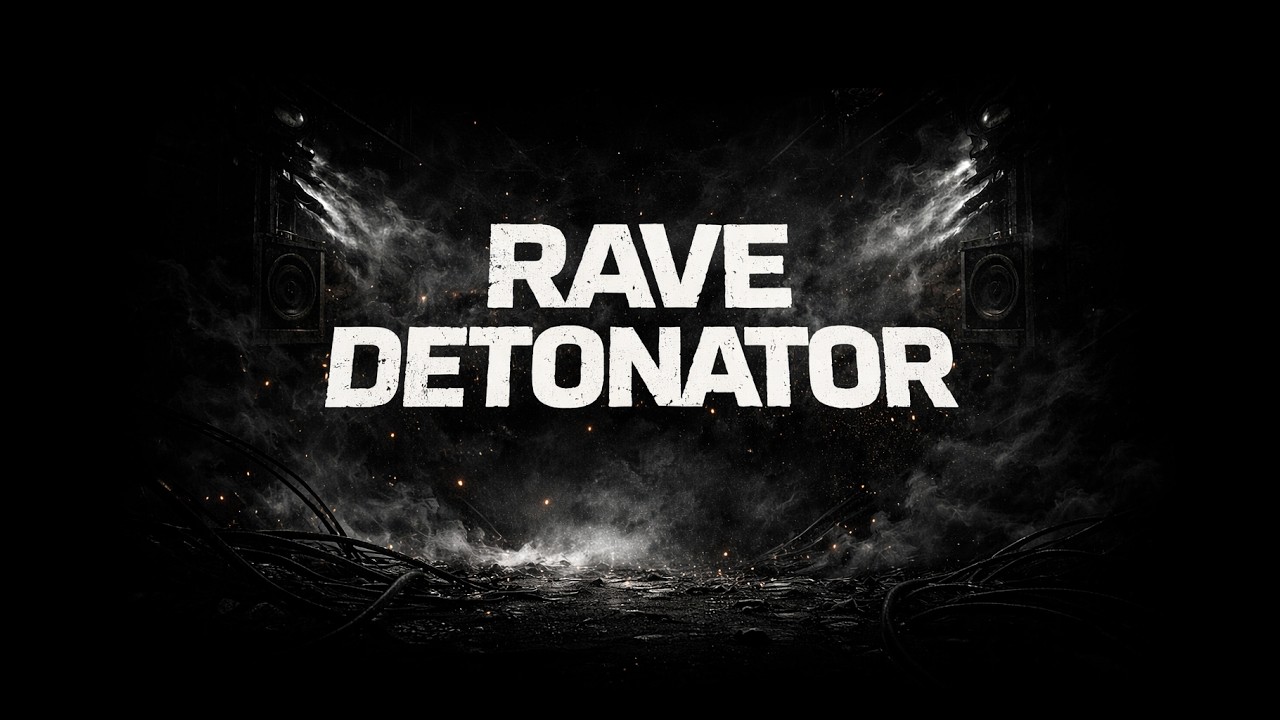 RAVE DETONATOR 💣 HARD TEKNO 180 BPM | INDUSTRIAL RAVE