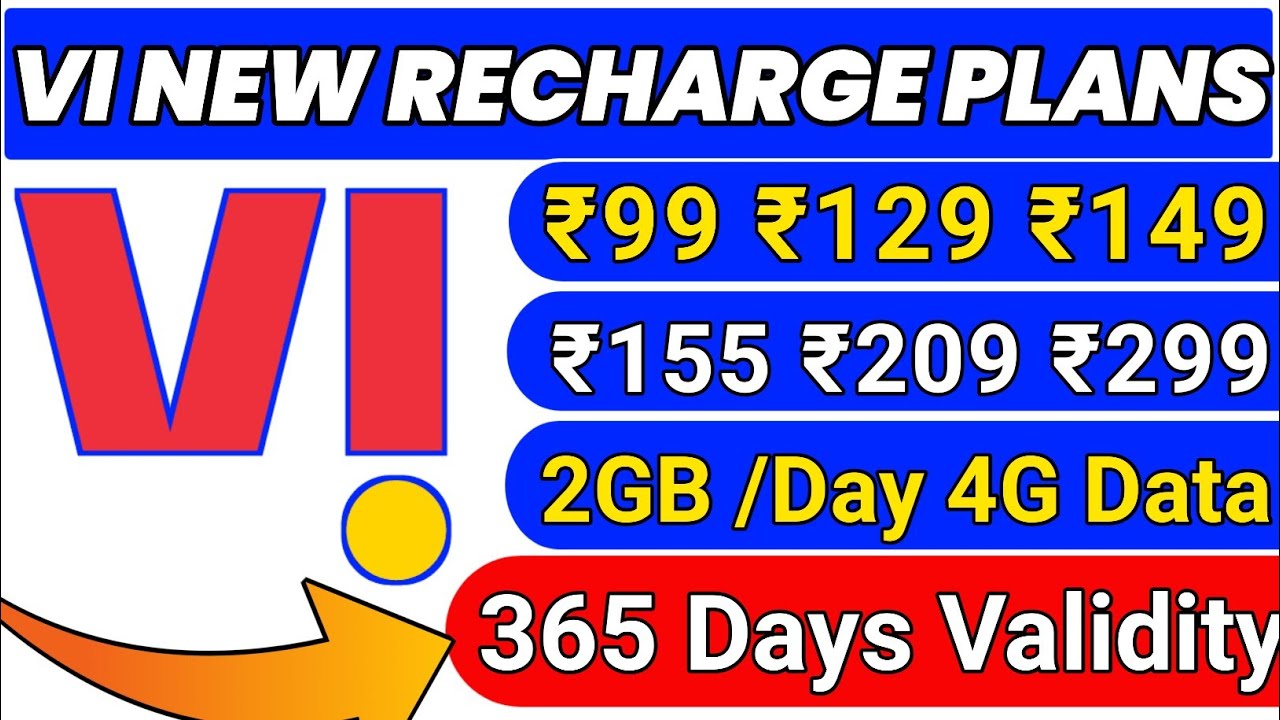 VI Recharge Plans 2023 | Vi Recharge Offer Plan Unlimited Call & Data | Vi Offers Plan Latest 2023
