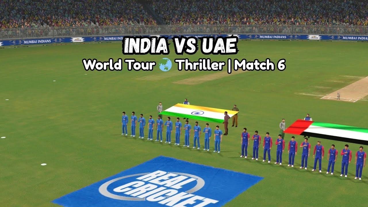 India vs UAE 🇦🇪 | Full Match Highlights | World Tour Thriller | Match 6 🔥