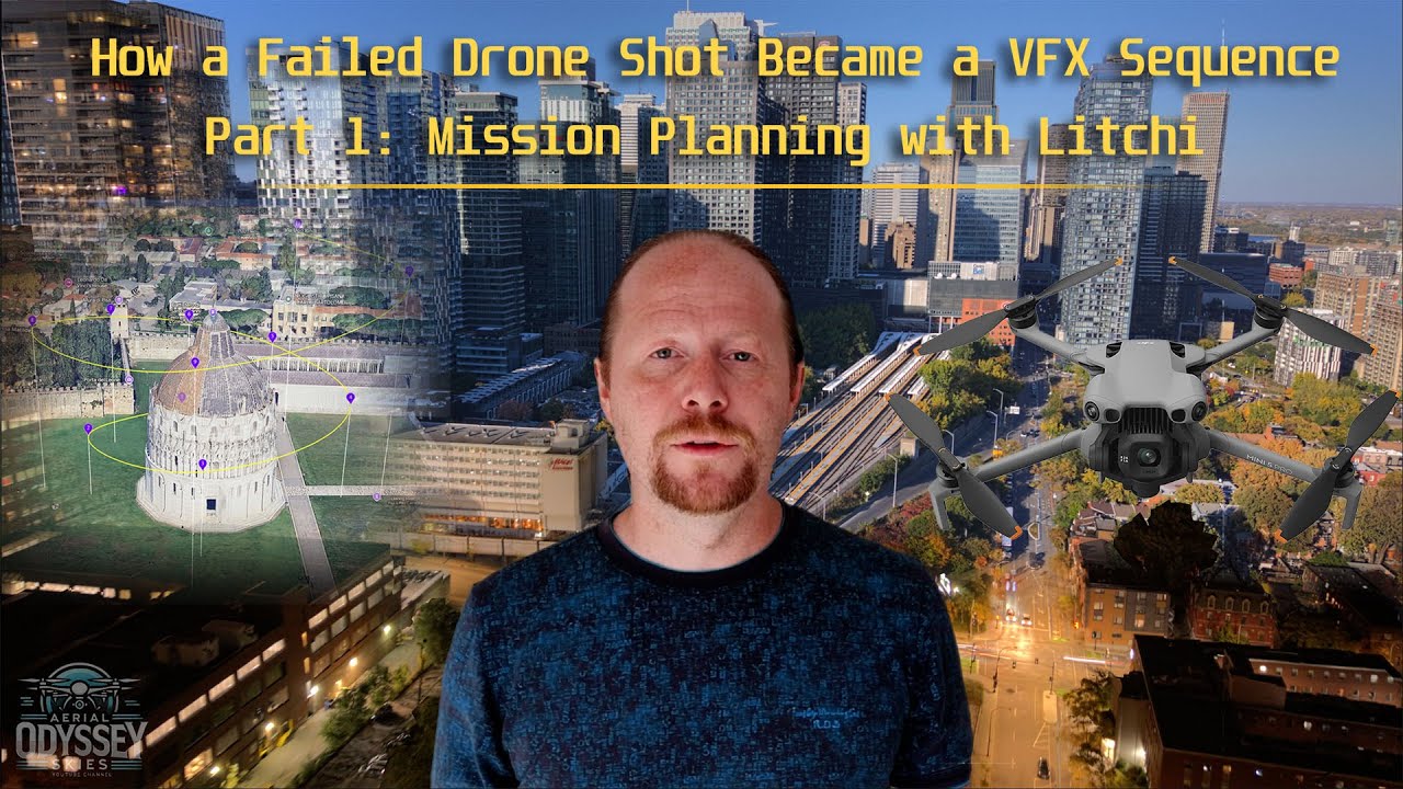 How a Failed Drone Shot Became a VFX Sequence – Part 1: Mission Planning with Litchi