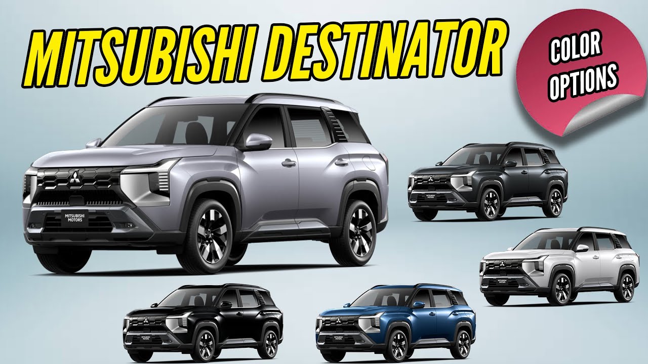 2025 Mitsubishi Destinator Colors Explained - Which SUV Color Is Right for You? | AUTOBICS