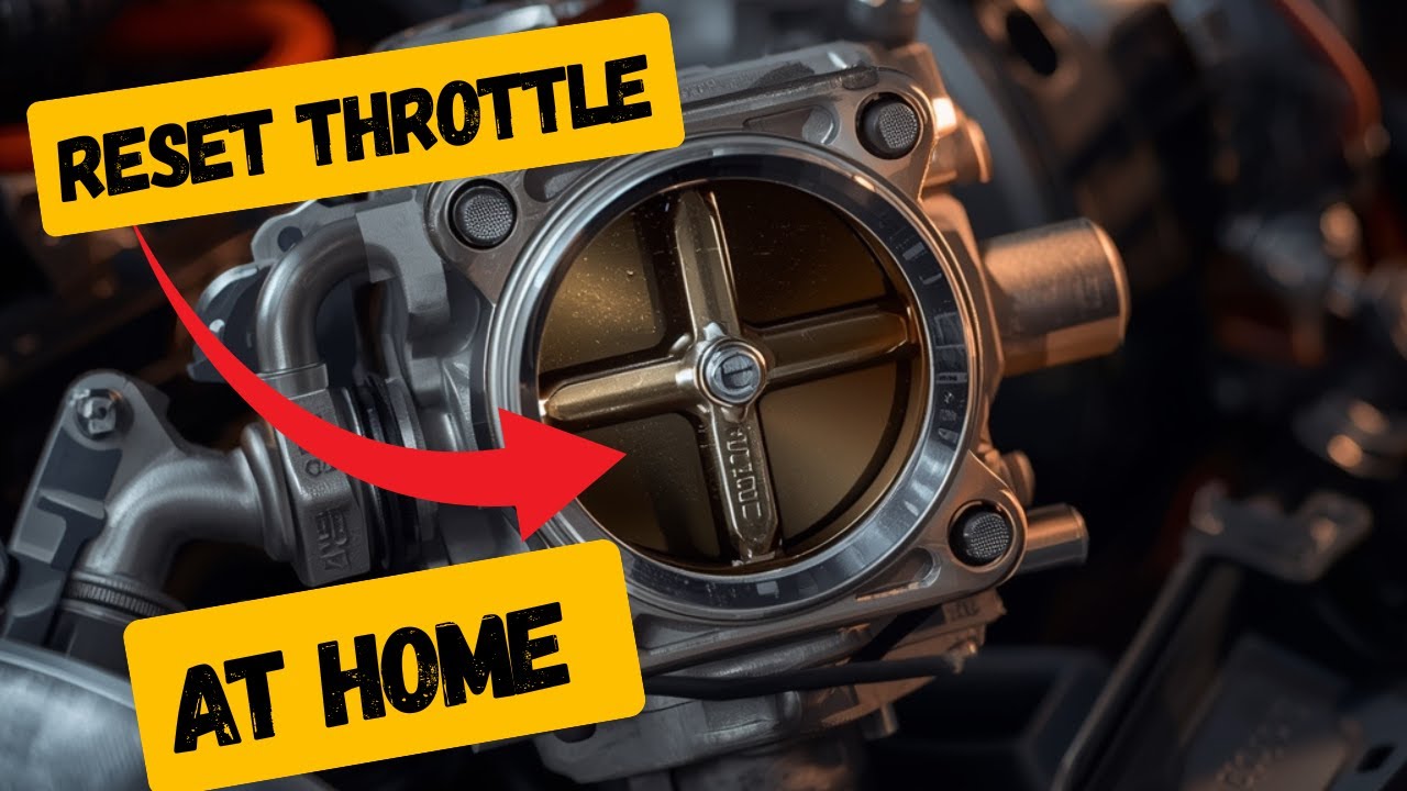 Reset Throttle Position Sensor at Home  No Tools Needed