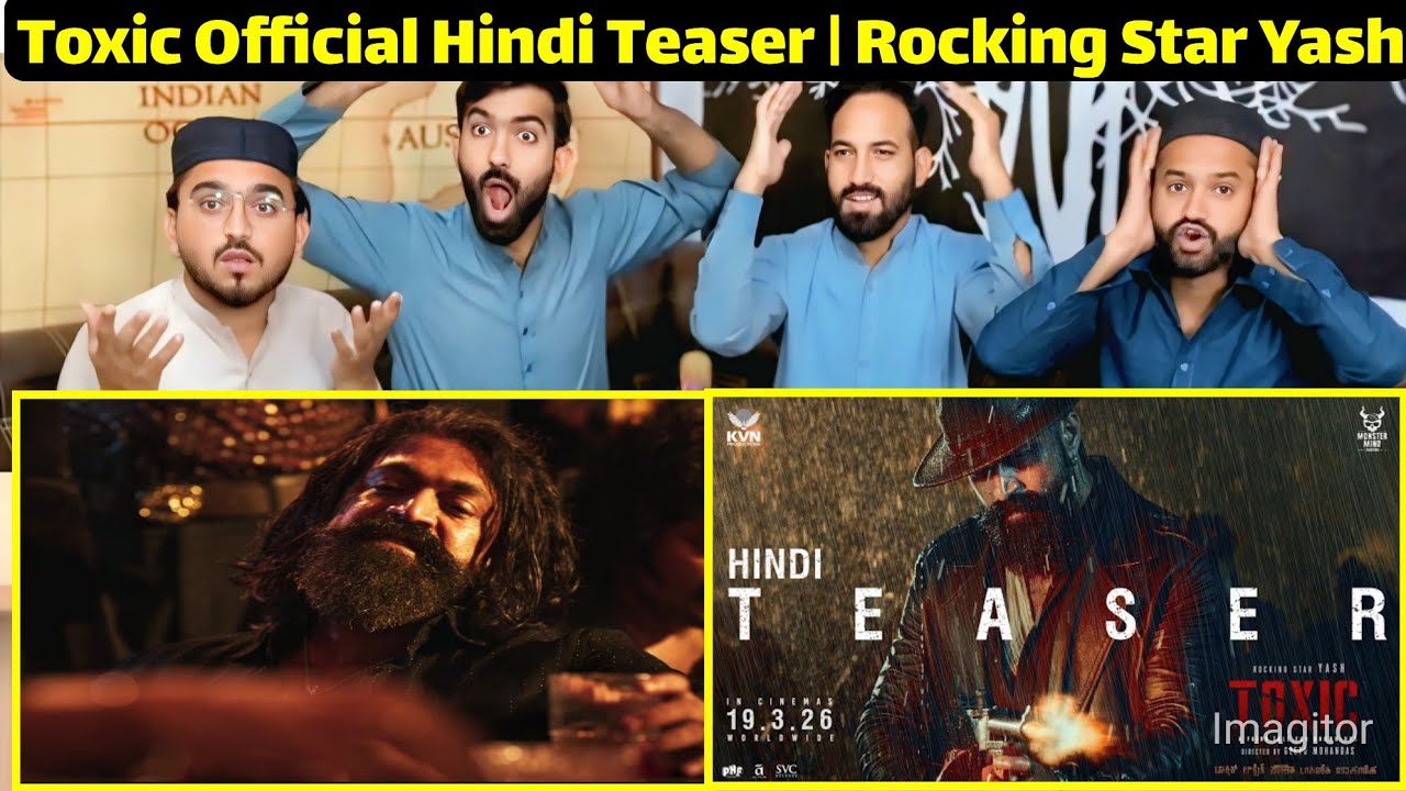 Toxic Official Hindi Teaser | Rocking Star Yash Reaction