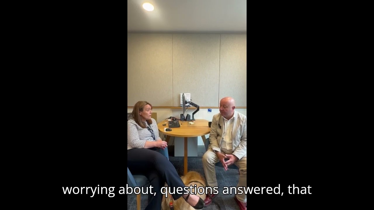 Steve Darling MP in conversation with Ali from Nationwide