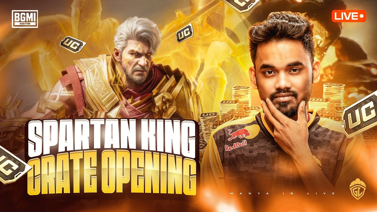 50K UC CRATE OPENING | MANYA IS LIVE |BGMI|