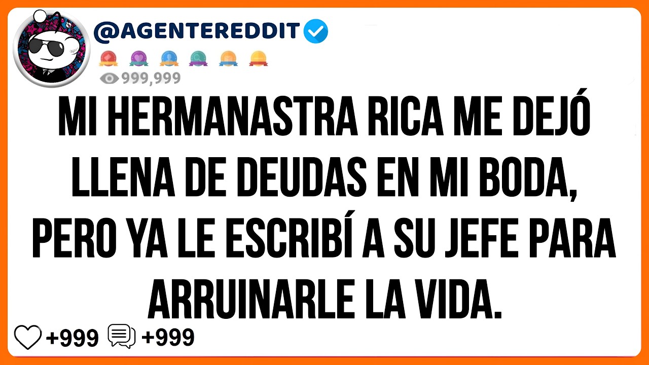 [HISTORIA COMPLETA] Mi hermanastra rica me dejó llena de deudas en mi boda pero ya le escribí...