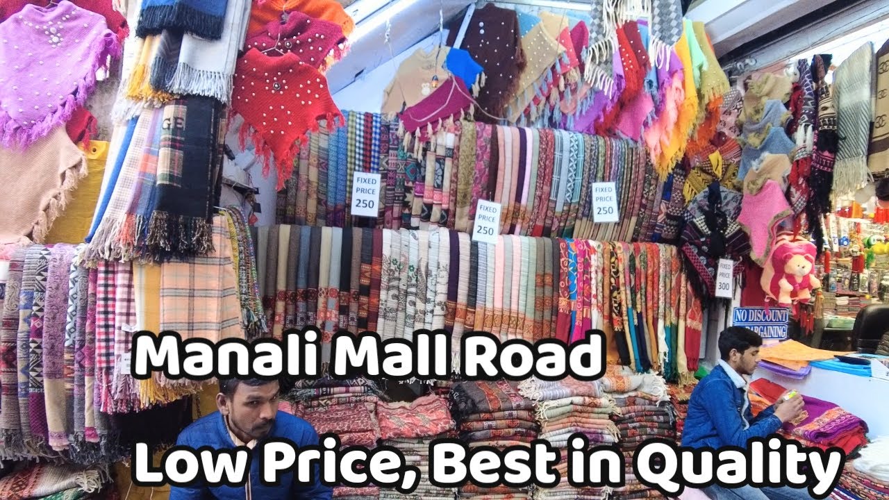 Mall Road Manali || Shopping Destination In Manali || Cheap Price || Best Quality Products