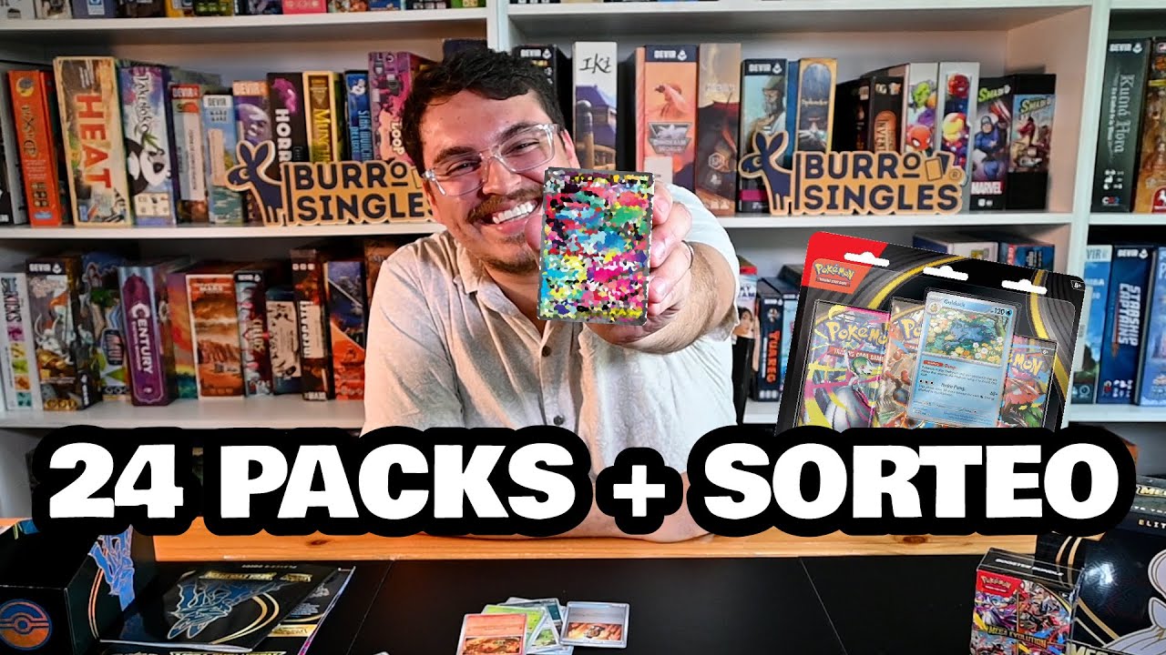 ¡Giveaway! 🎉 Apertura de 24 packs de MEGA EVOLUTION Pokémon TCG