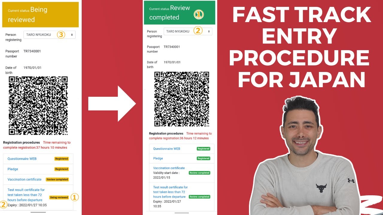 Simplified Japan Entry Process for Foreigners - Fast Track & Others Japan Travel Ban Updates