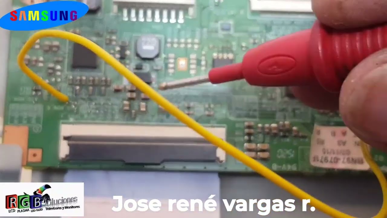 adaptacion de tcon  board samsung de 40 pulgadas a televisor de 48 pulgadas