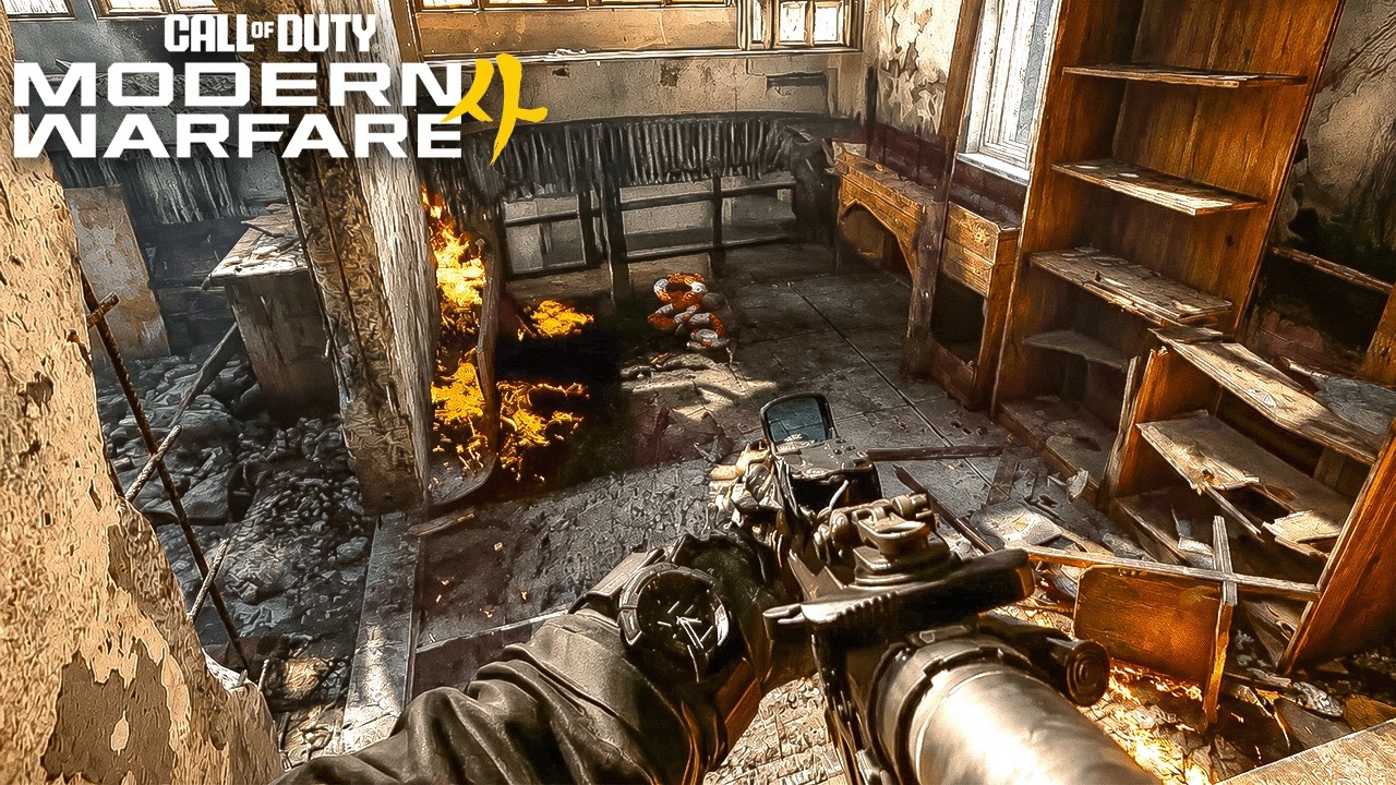 Геймплей мультиплеера Modern Warfare 4