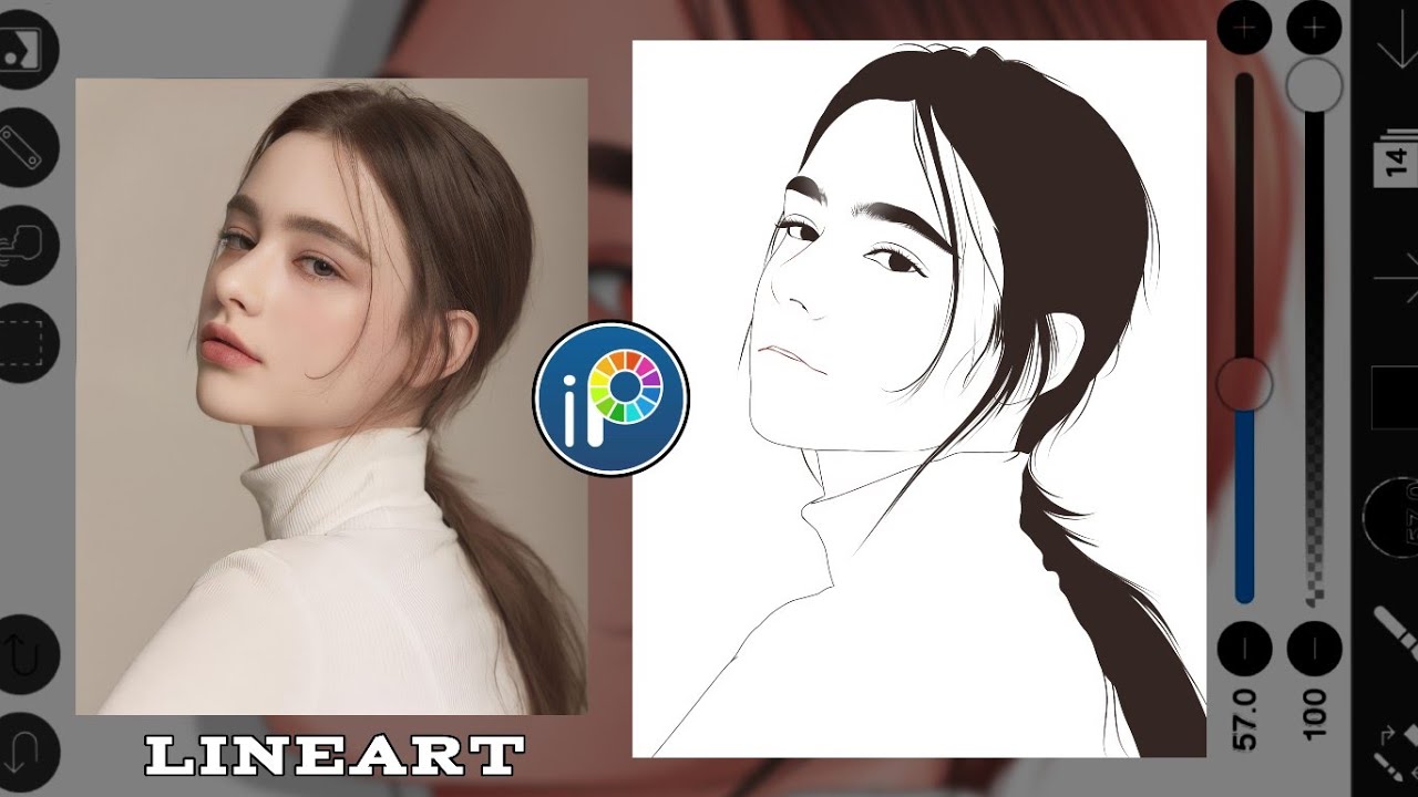 LINEART TUTORIAL (VEXEL ART) | FEATURING @DashaTaranbaby 🤍 | @ibisPaint