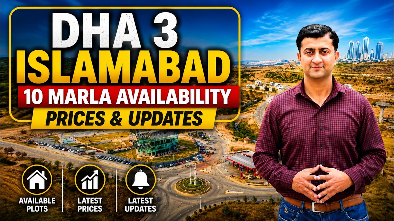 DHA 3 Islamabad 10 Marla Plots Availability, Prices & Latest Updates 2026