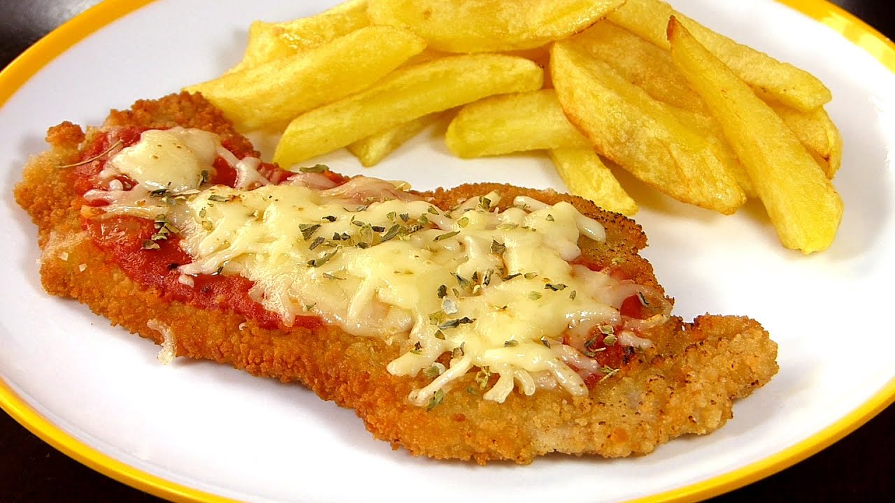 MILANESA NAPOLITANA 🍴 una receta de Cerdo muy CRUJIENTE